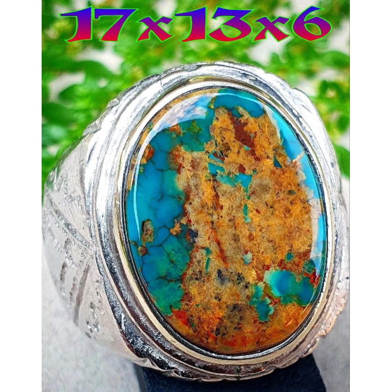 Pirus Persia Gradasi Super Serat Emas Merah Tajem