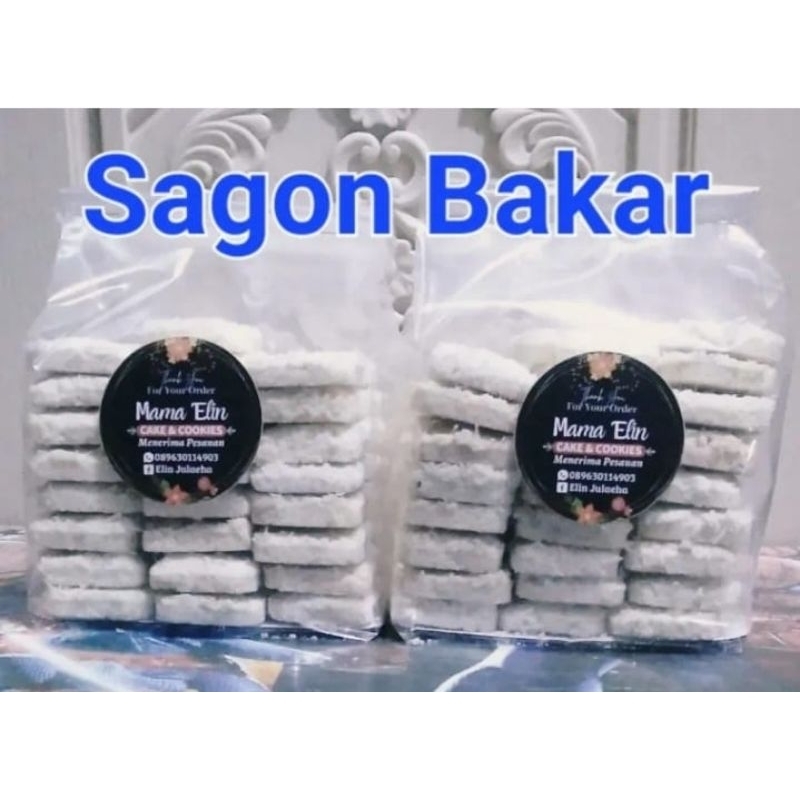 

(250gr-1kg) Sagon bakar buatan rumah