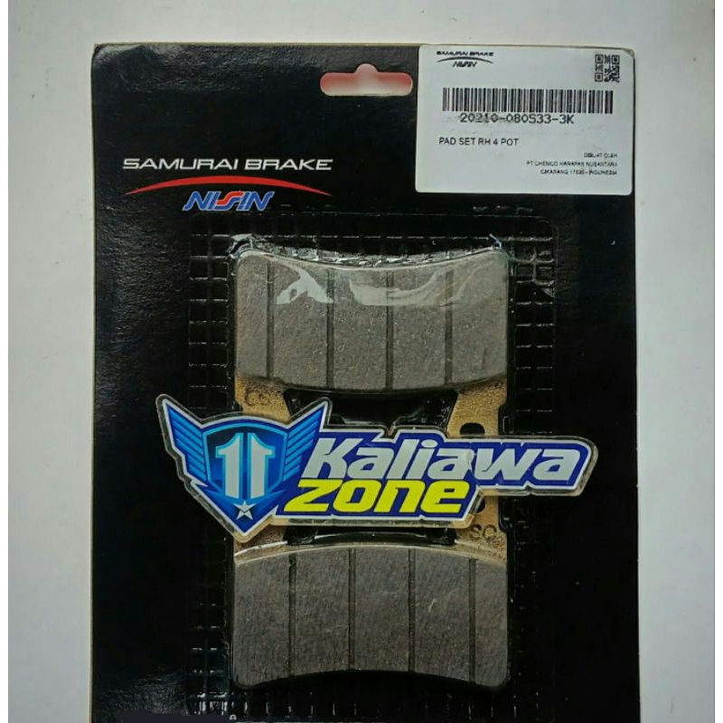 kampas original nissin samurai 4p