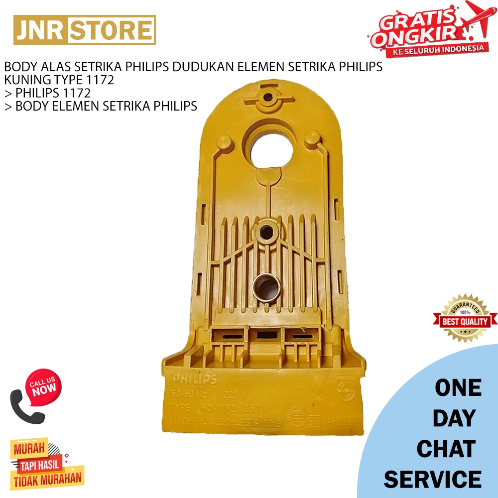 Elemen Setrika Philips  Body kuning Setrika Philips