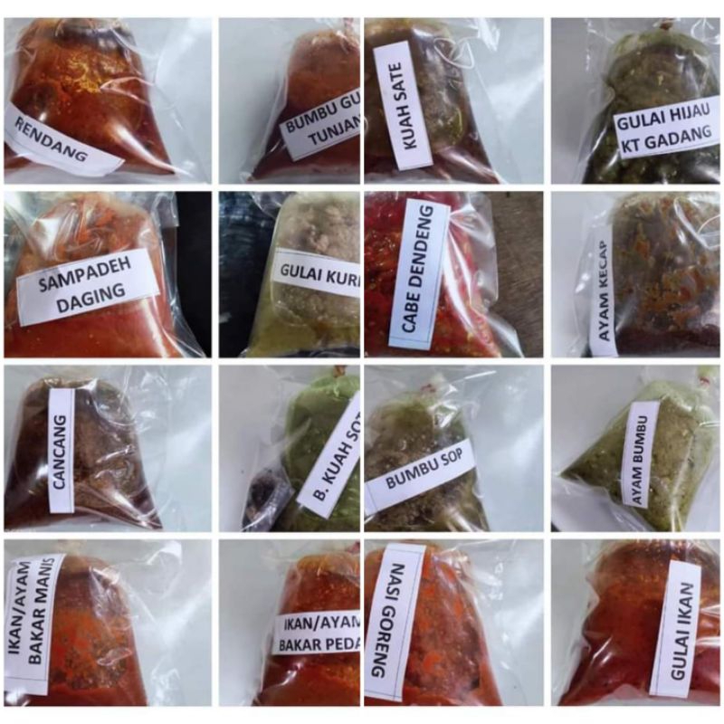 

Bumbu Siap Saji Masakan Padang