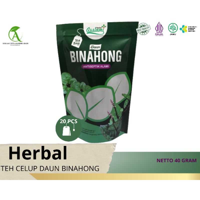 

Teh binahong praktis 100% HERBAL ASLI ISI 20 KANTONG