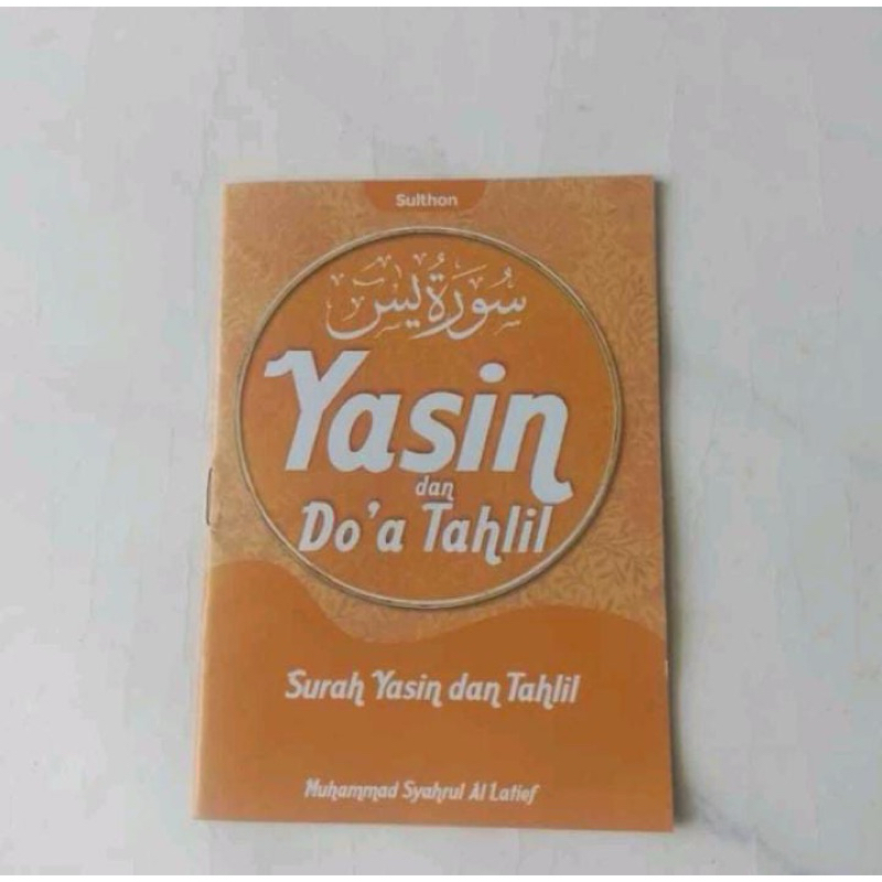 Buku Yasin & Doa Tahlil | Surah Yasin & Tahlil | Yasin | 100% Original [ BISA COD ]