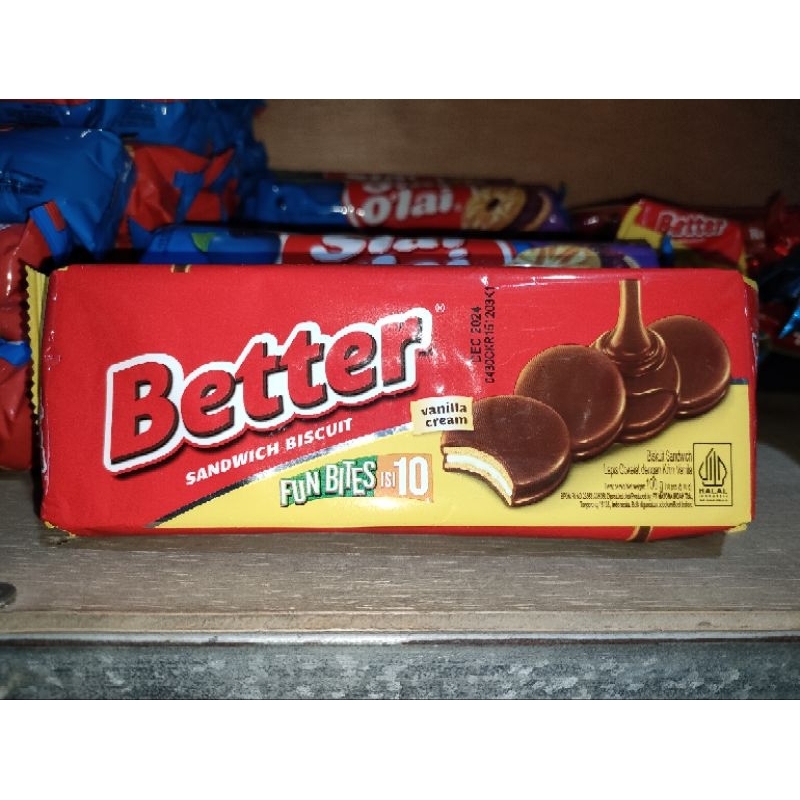 

Better Sandwich Biscuit Pack Isi 10 pcs