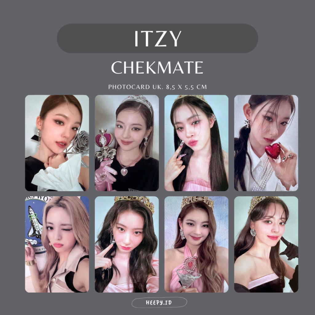 [ITZY] UNOFFICIAL PHOTOCARD ITZY CHEKMATE