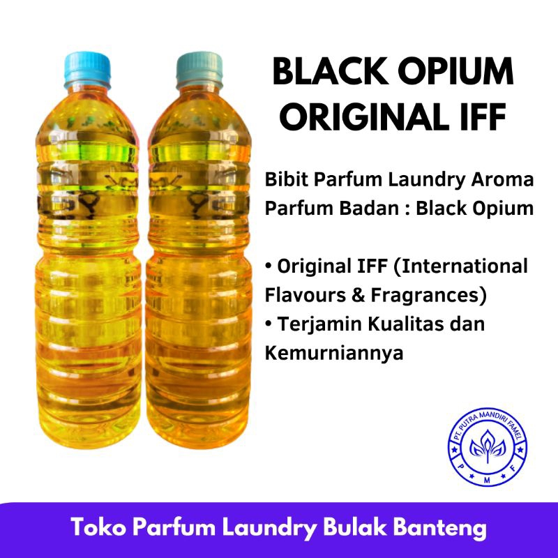 Black Opium(Bibit Parfum Laundry Aroma Parfum Badan) Original IFF Ukuran 1 Liter