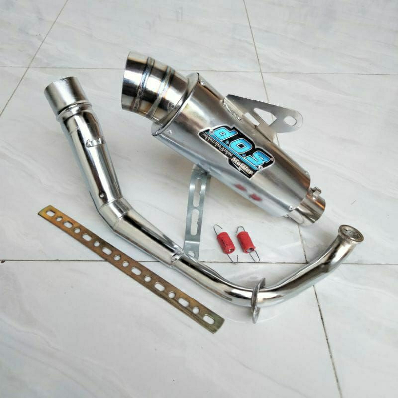 knalpot dos racing Jupiter Vega karisma Shogun Astrea grand Supra c70