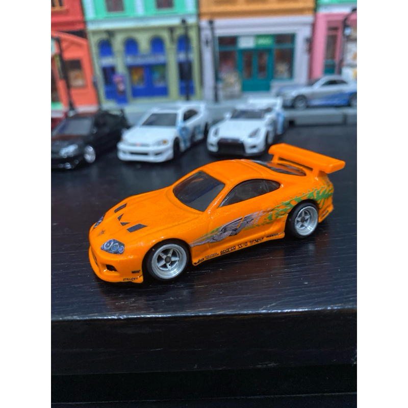 Hot Wheels Custom Ban Karet Toyota Supra Fast Furious Edition 1