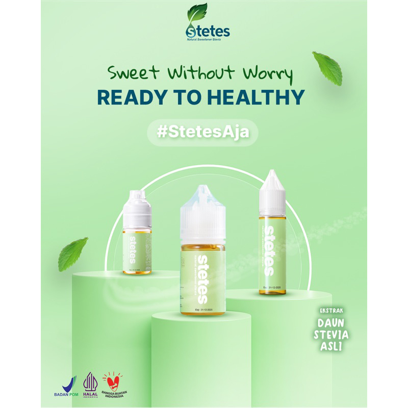 

STETES STEVIA PENGGANTI GULA