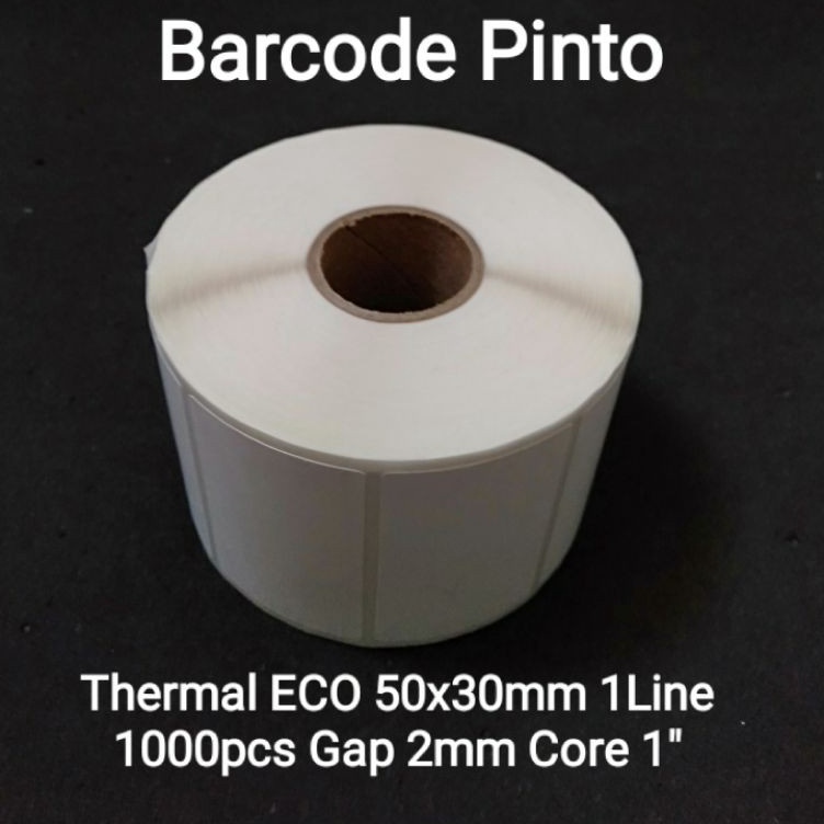 

Grosir Pembelian Direct Thermal ECO 5x3mm 1Line 1pcs Gap 2mm Core 1 Inchi Label Sticker Barcode