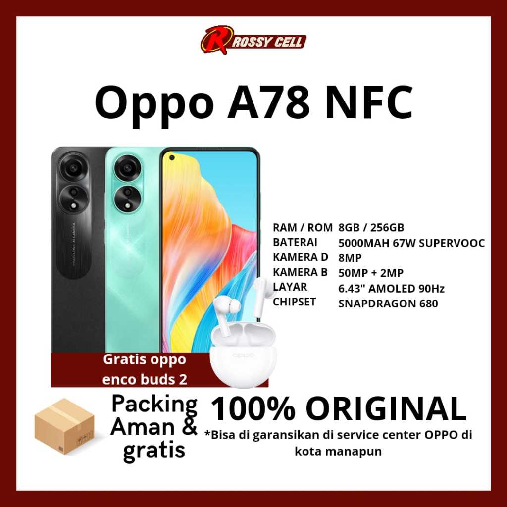 OPPO A78 NFC 8/256GB