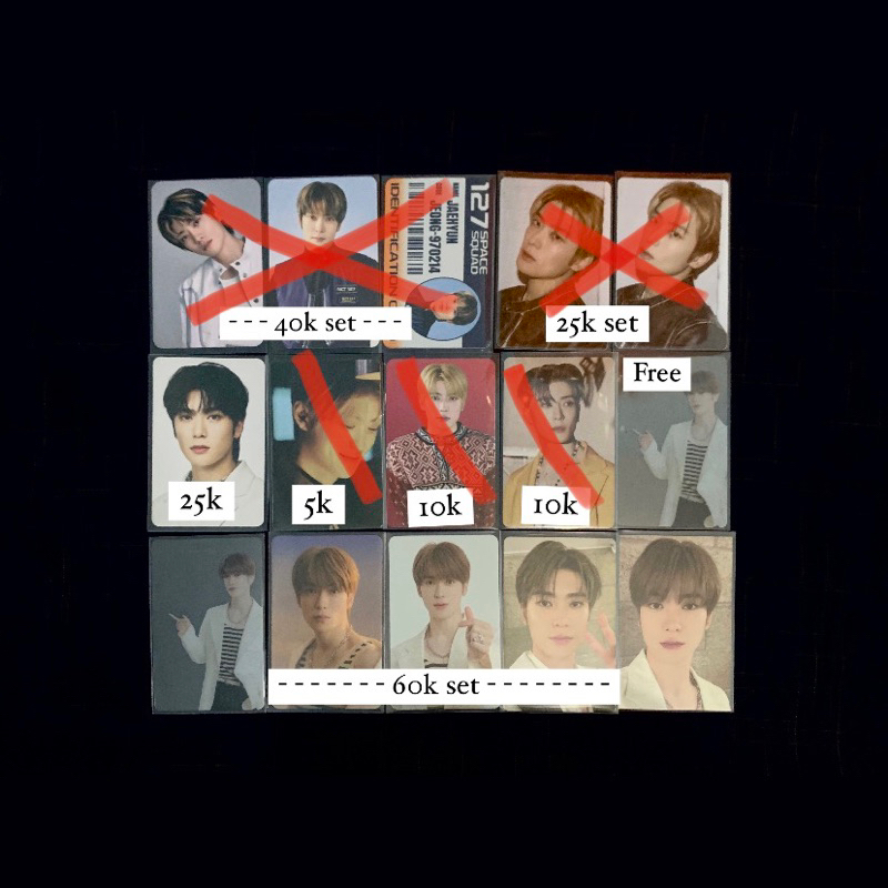 (JNE ONLY) jaehyun nct 127 u photocard pc sg24 sg23 selca konsep ay-yo sticker pack the link xmas st