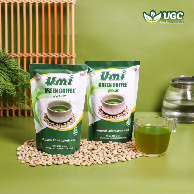 

Umi green coffee / kopi pelangsing / 100% herbal / tanpa campuran bahan kimia