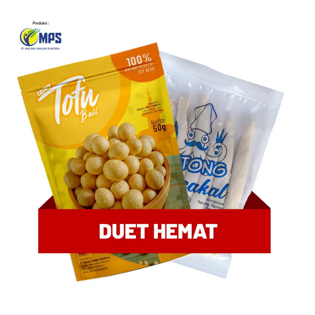 

Paket Hemat Ekonomis Snack Sotong Macakal dan Tofu Ball Crispy jajanan Tahu Bulat Lezat Enak Bergizi