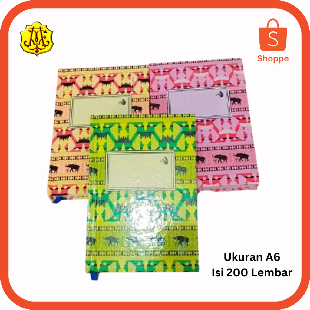 

BUKU OKTAVO A6 200 LEMBAR CAP KERA/TAPIS