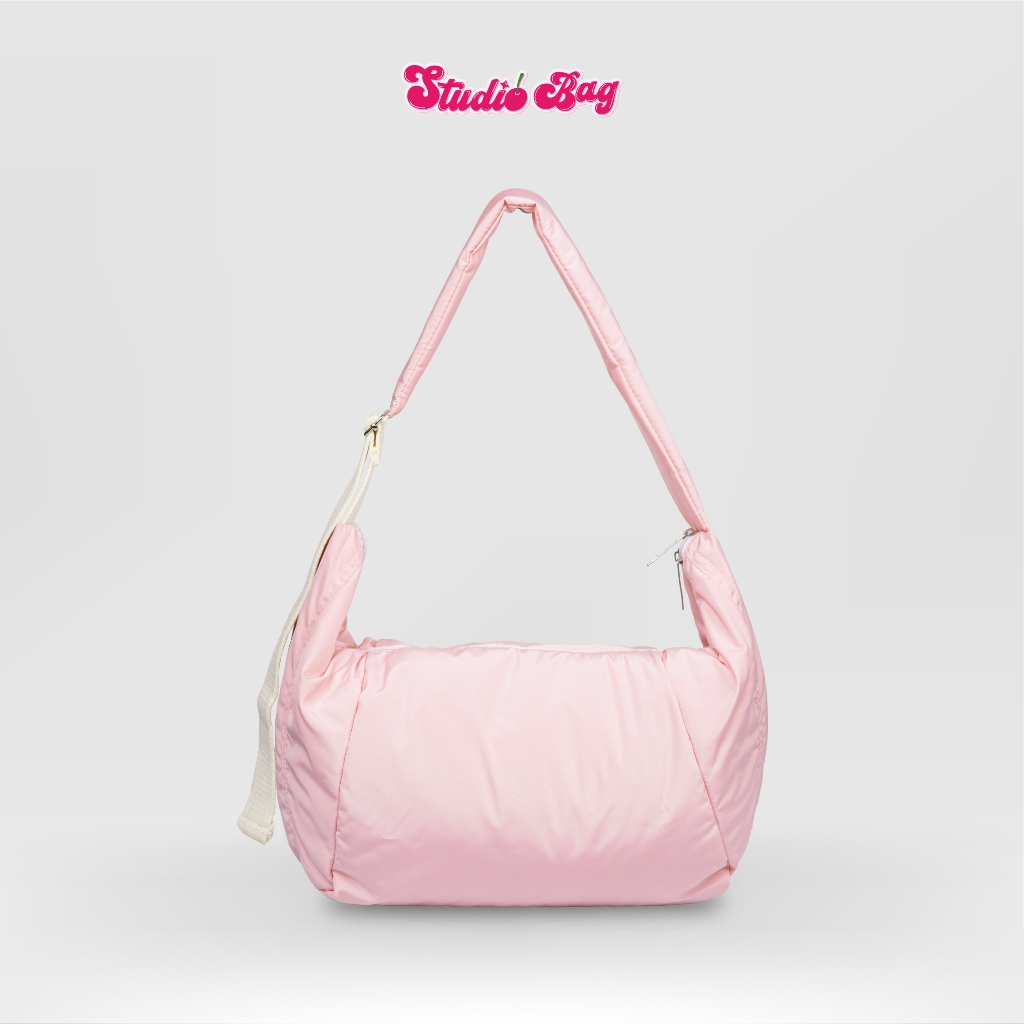 STUDIOBAG - KAYES Tas Selempang Wanita Remaja Cotton Aesthetic Ootd Tas Bahu Besar Casual Wanita Kor