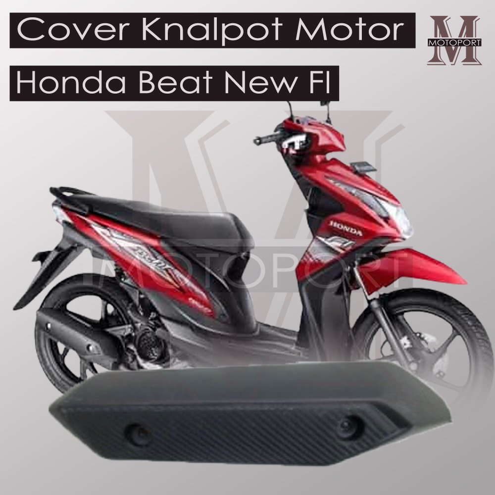 Tutup Knalpot Beat FI 2013 - 2014  | Cover Knalpot Beat FI | Tameng Knalpot Beat Injeksi  Tutup Cove