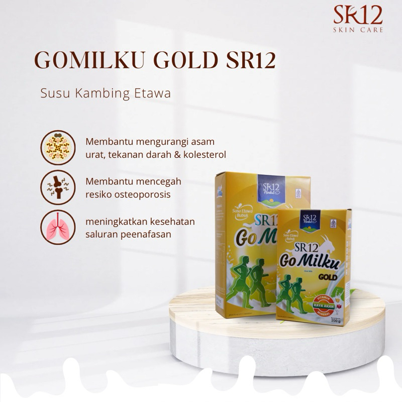 

GOMILKU GOLD SR12 // Susu Kambing Etawa Asli