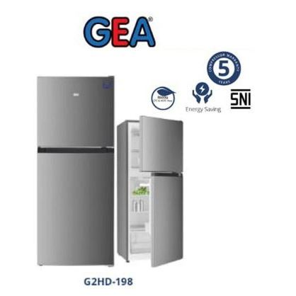 Kulkas Gea G2HD-198 2 Pintu G2HD198