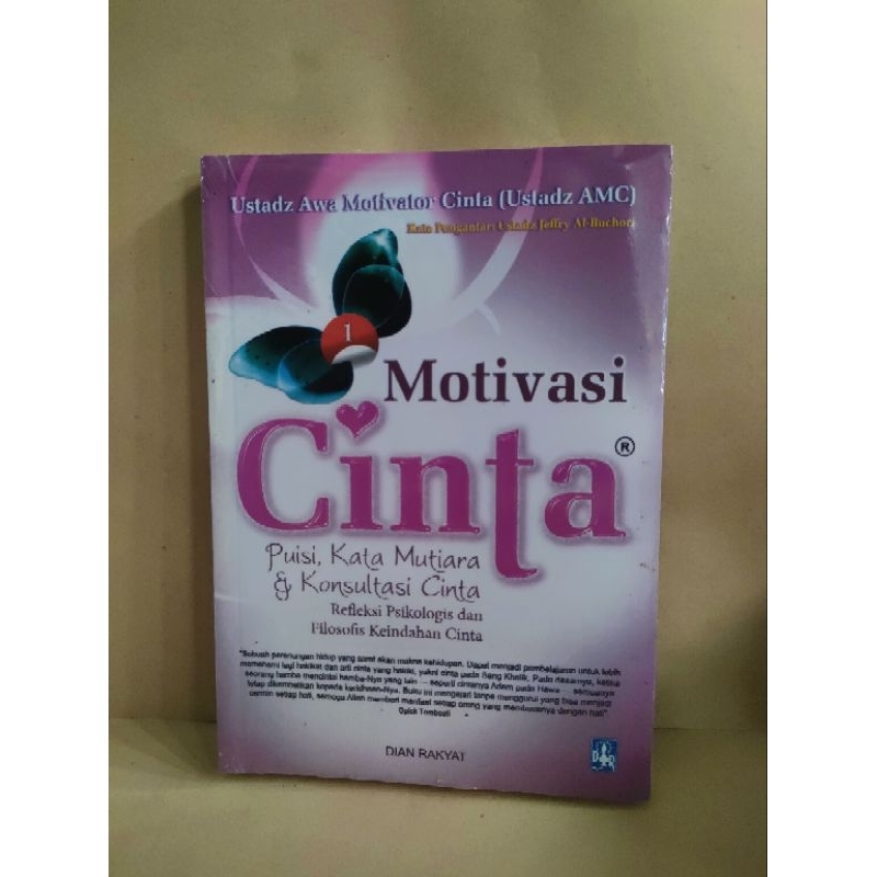 Buku Ustadz Awa Motivator Cinta ( Ustadz AMC ) Motivasi Cinta Puisi, kata Mutiara & Konsultasi Cinta