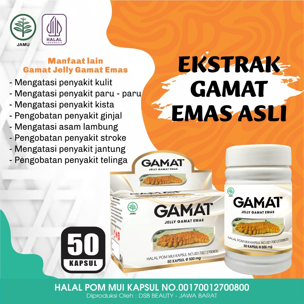 BIO GOLD Gamat Plus Kapsul Ekstrak Gamat Emas /gamat 99 / gold g 100ml