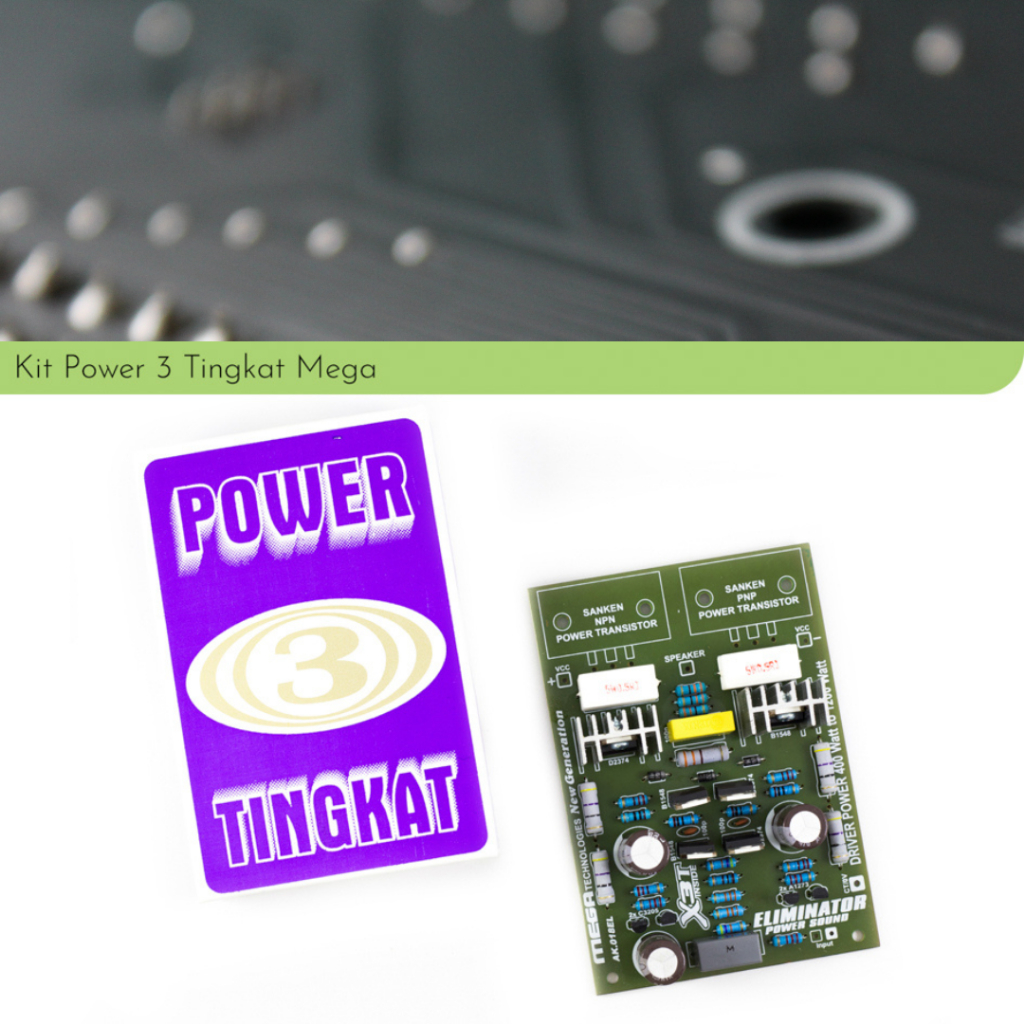 Kit Rakitan Power Driver 3 Tingkat dos ungu by Mega