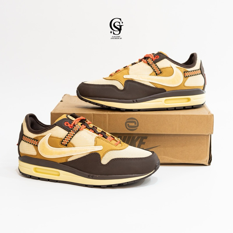 Air Max 1 Travis Scott Baroque Brown Original