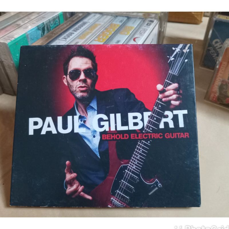 Kaset CD Paul Gilbert Album Behold Electric Guitar