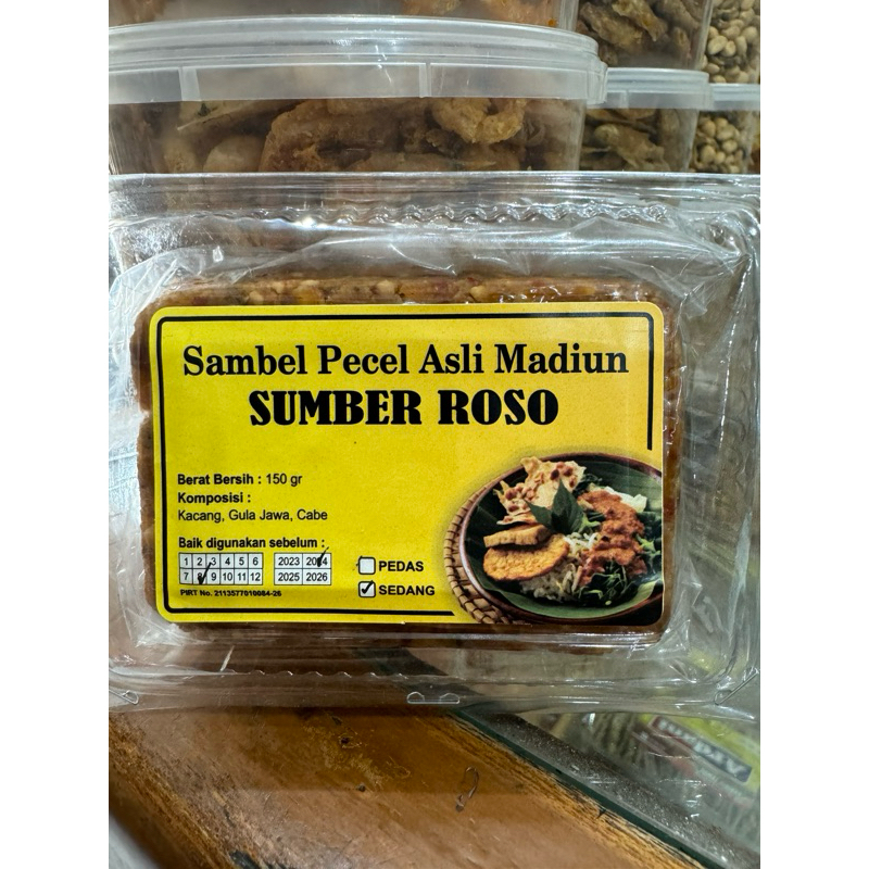 

sambel pecel sumber roso