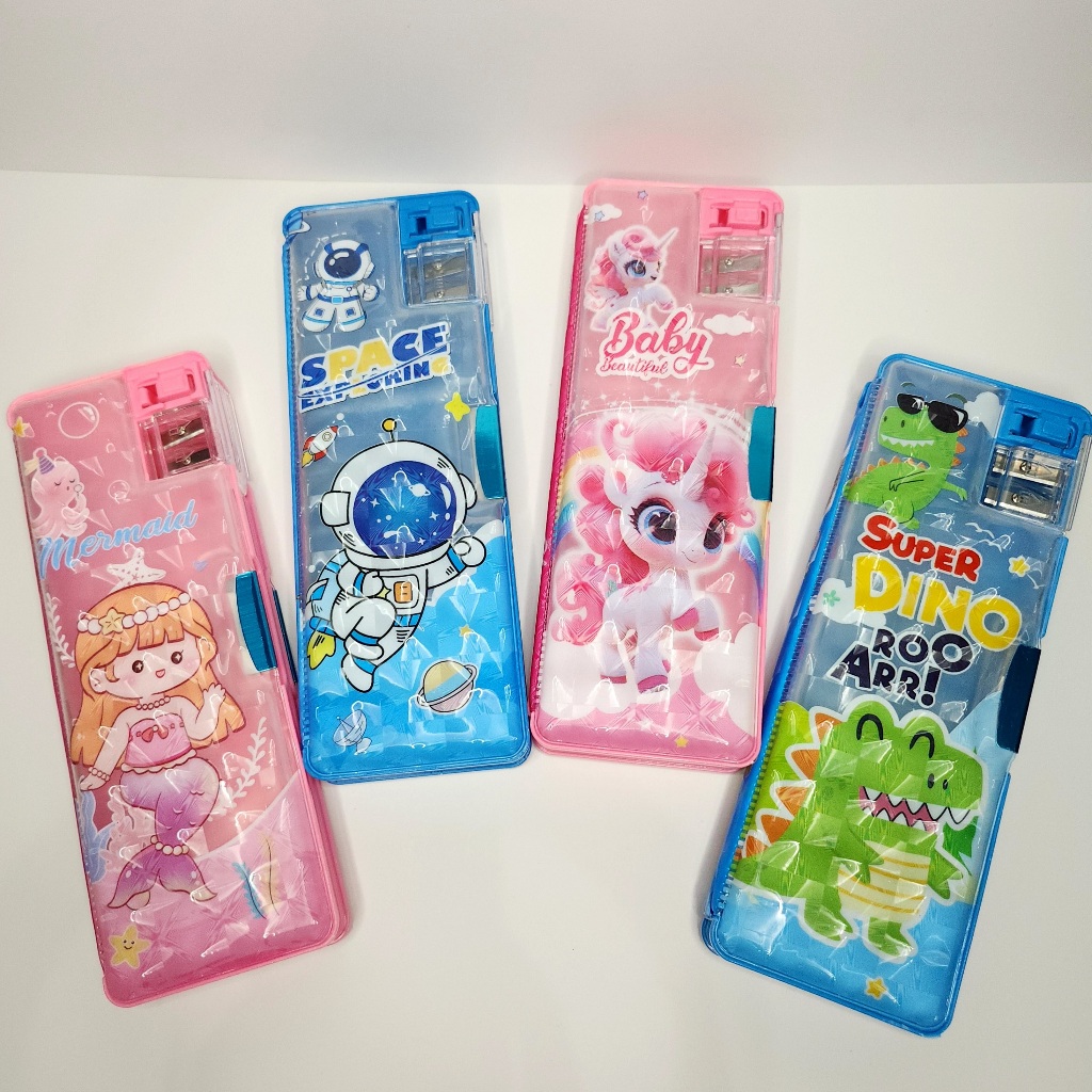 

Pencil Case Magnet Hologram Karakter KT-122