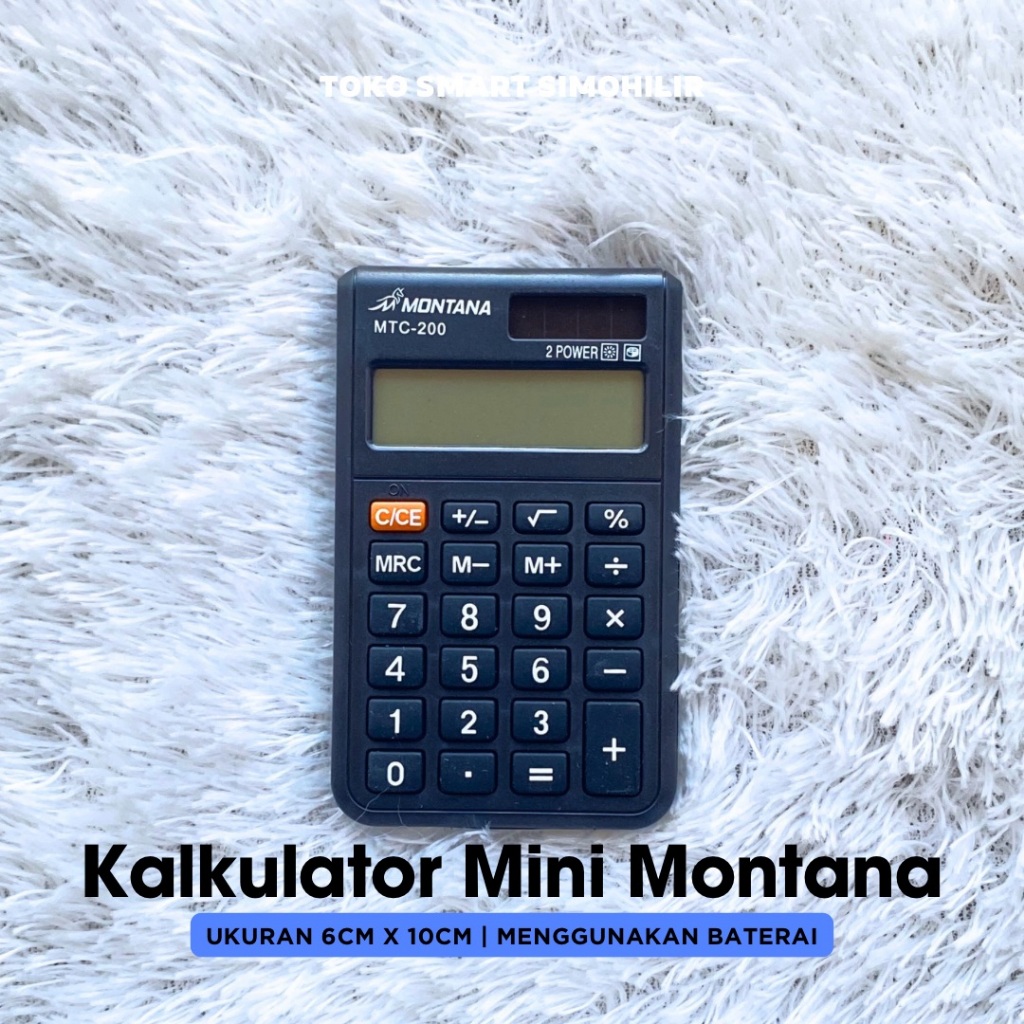 

KALKULATOR MINI MONTANA