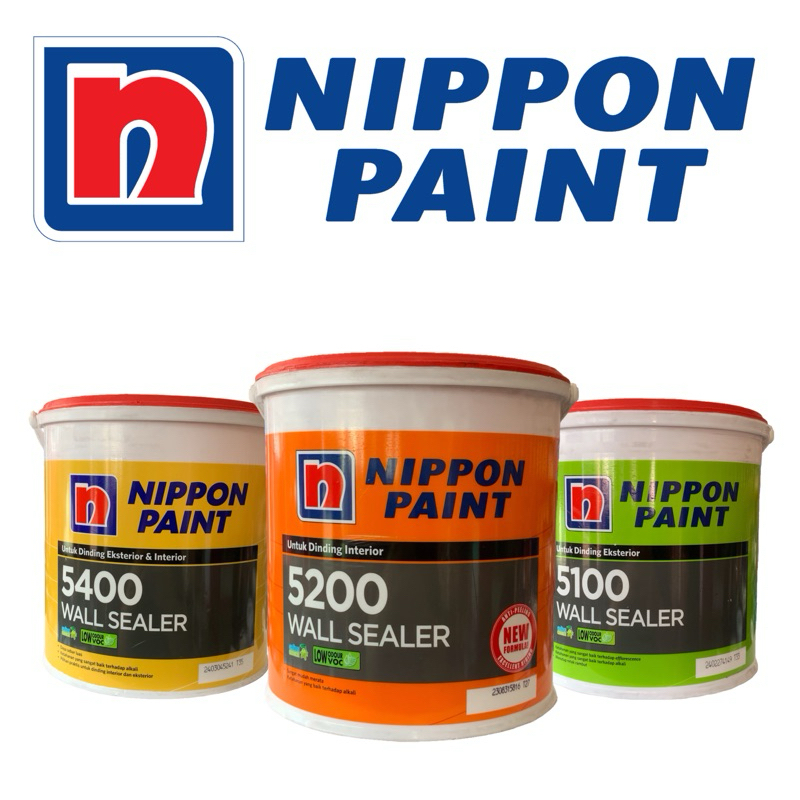 NIPPON CAT DASAR 20KG | NIPPON WALL SEALER 5100 5200 5400 | NIPPON CAT DASAR INTERIOR EXTERIOR