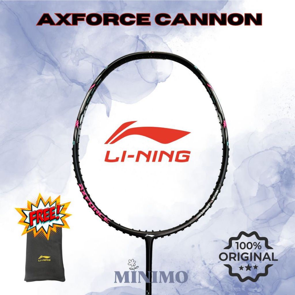 Raket Badminton Lining Axforce Cannon Original