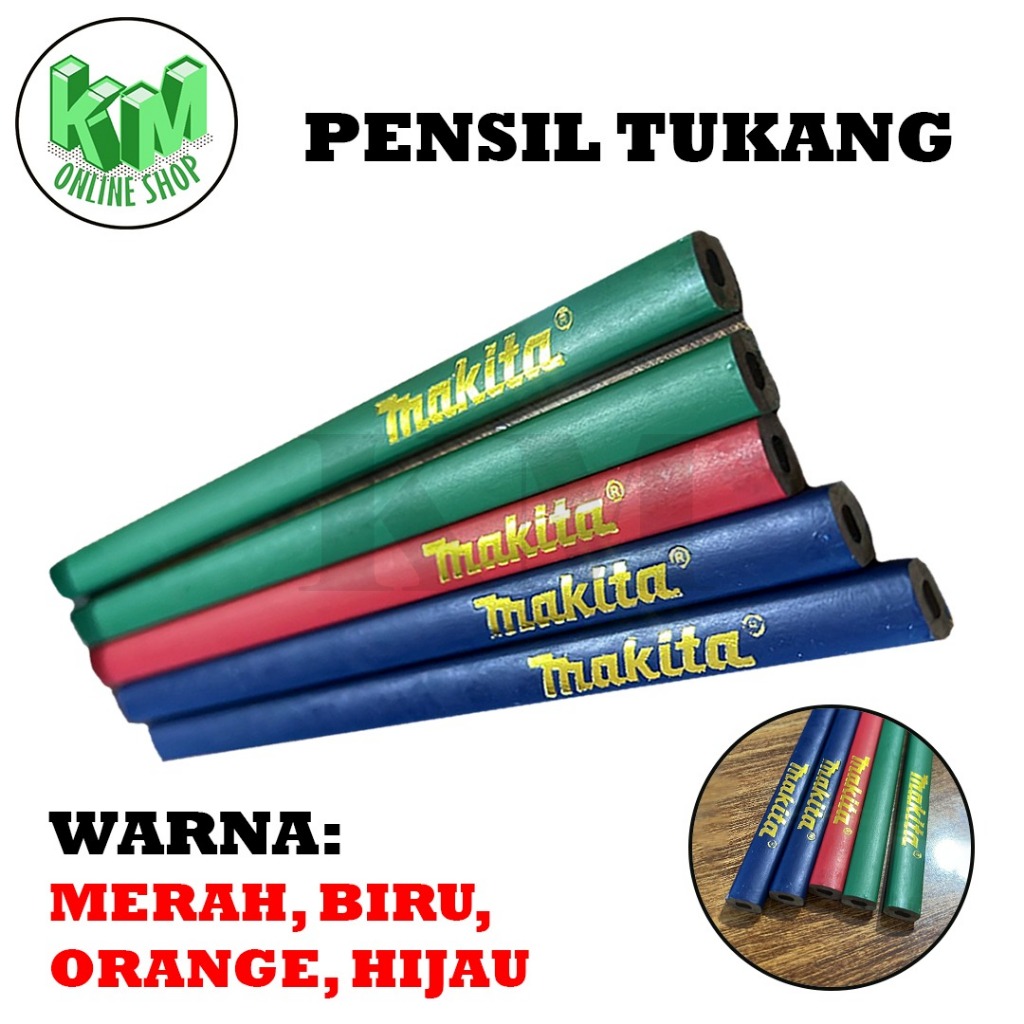 

Pensil Tukang Makita Pencil Kayu Pincil Kayu Bangunan