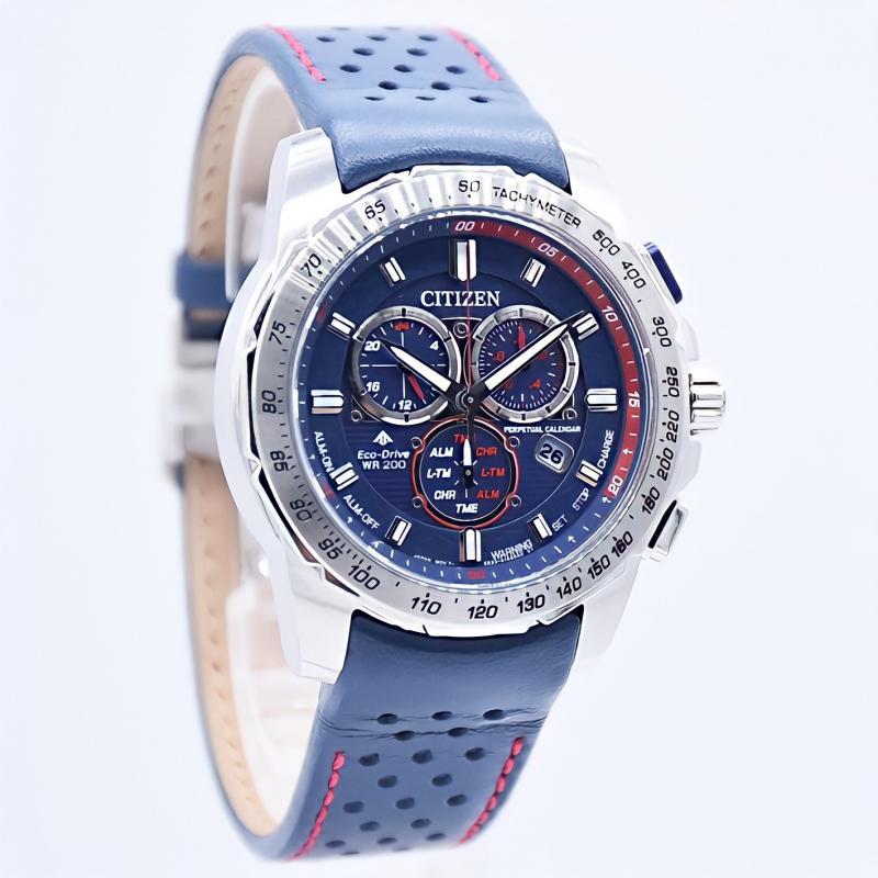 promo jam tangan pria Citizen BL5571-09L original resmi
