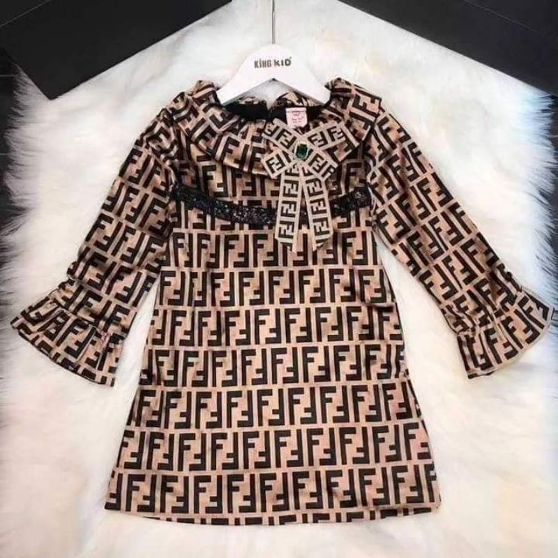 Dress King Kid Anak Cewek Import