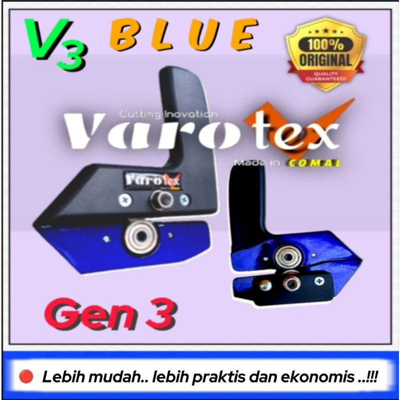 Alat pemotong hpl Varotex | VAROTEX GEN 3 | hpl trimer Varotex V3 |  BLUE HEART | Pemotong Hpl tanpa