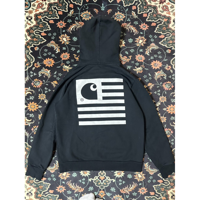 Carhartt State Flag hoodie Black