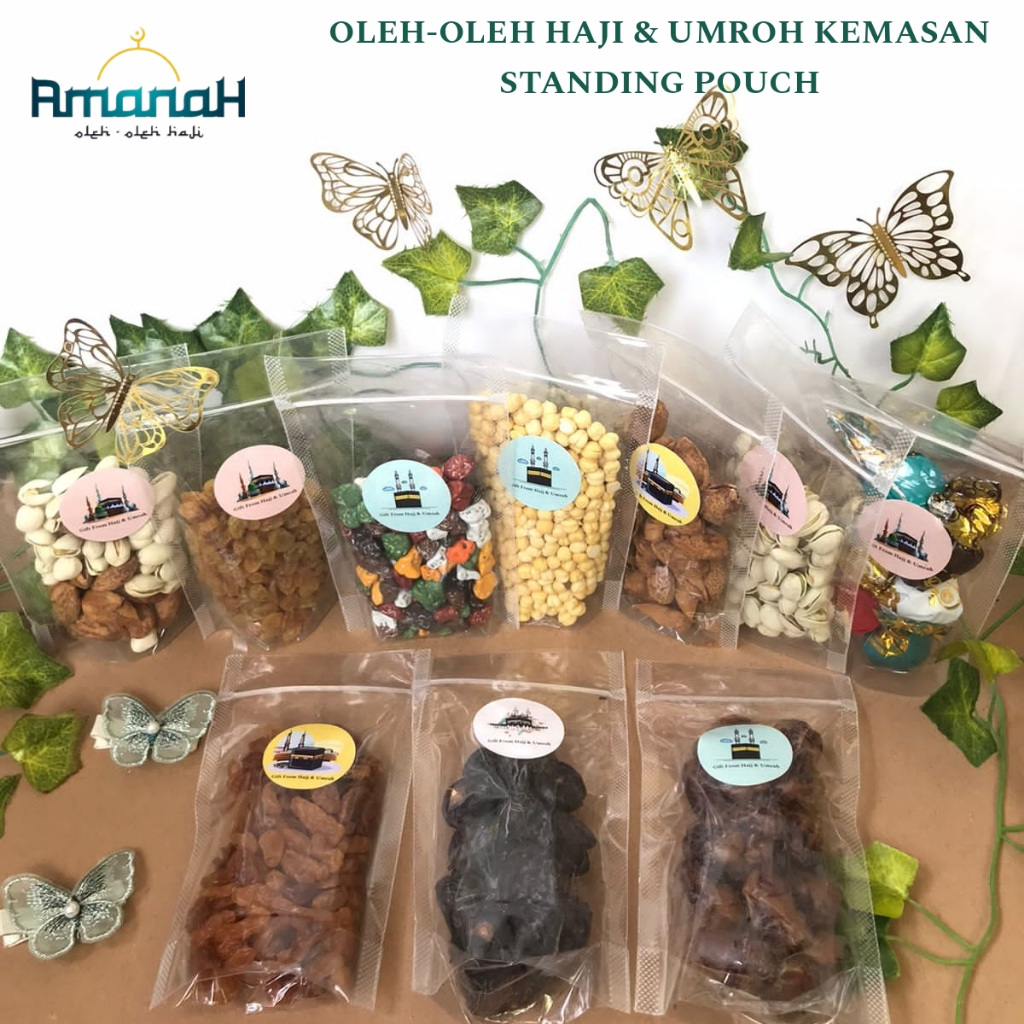

Oleh Oleh Haji Dan Umroh Kemasan Standing Pouch