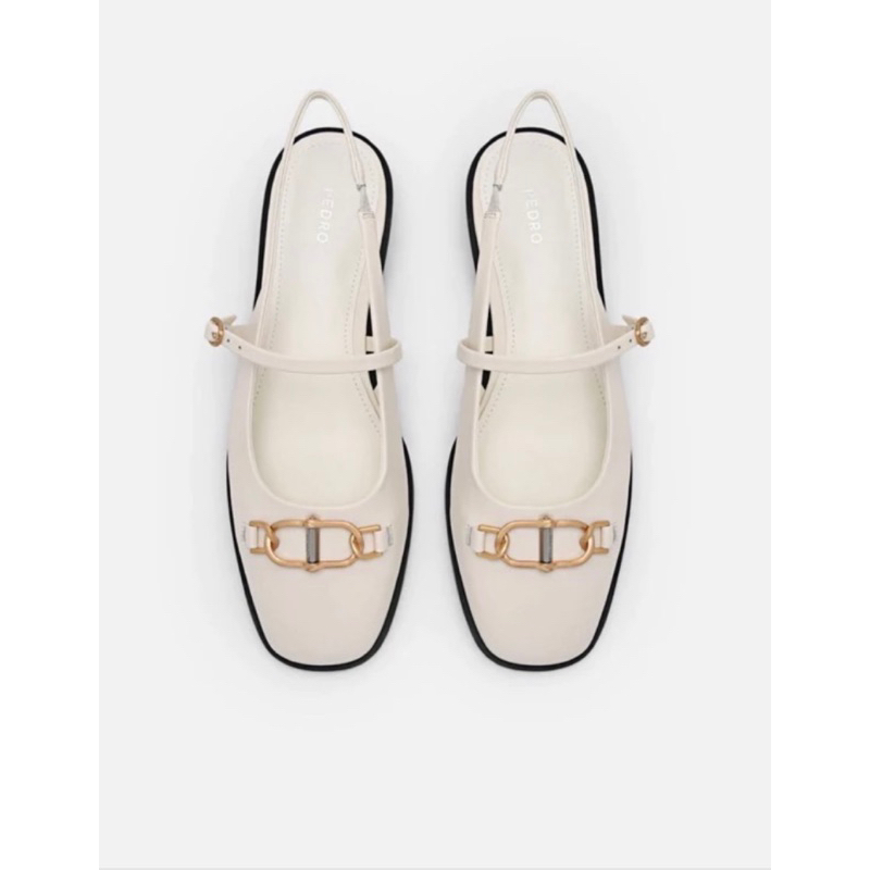 Sandal Flat Ankle Strap Wanita Pedro
