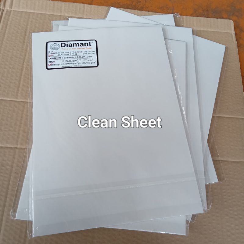 

Kertas kalkir A4 80/85 gram isi 50 lembar