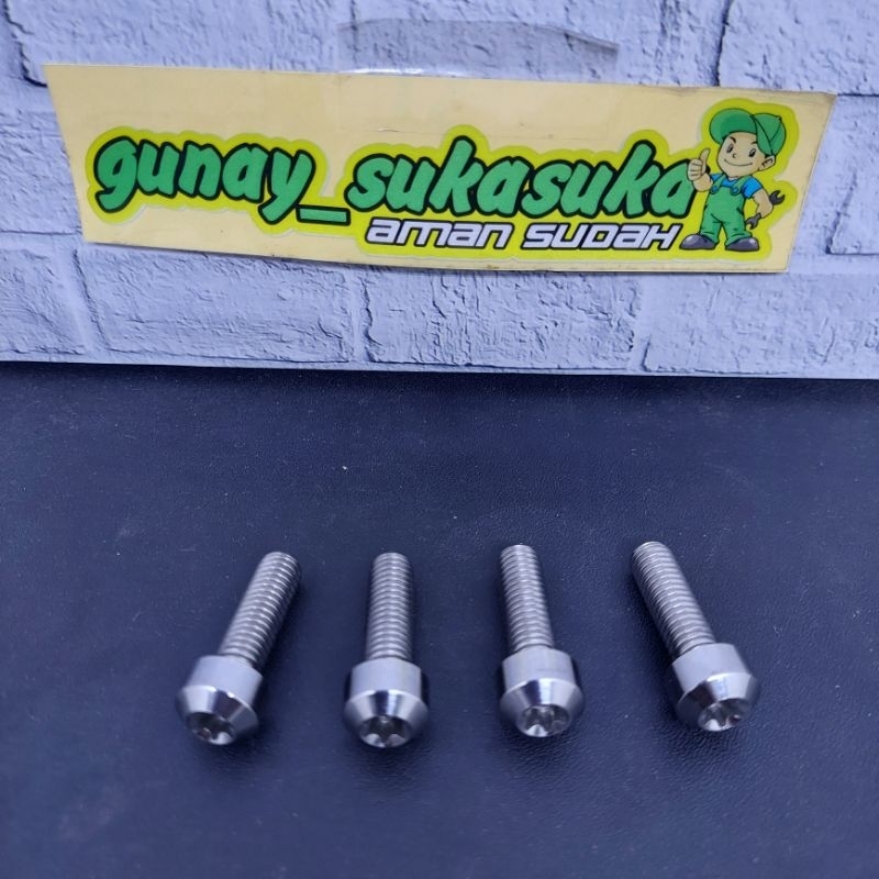 Baut Titanium Disk Velg NF4 NX4 OZ Galespeed Marchesini