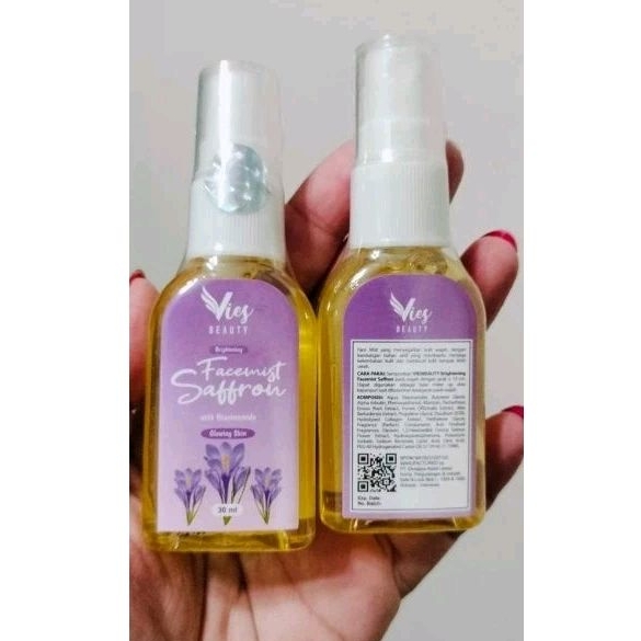 facemist safron by vies face mist saffron vies penawar jerawat beruntusan facial mist vies setting s