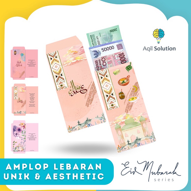 

Hadir Terbaru Eid Series Amplop THR lebaran Angpau Amplop Duit Idul Fitri