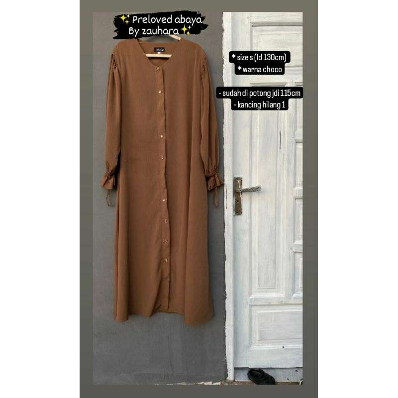 preloved abaya lovelly by zauhara