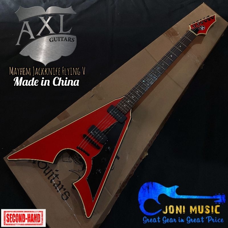 Gitar AXL Mayhem Jacknife Flying V