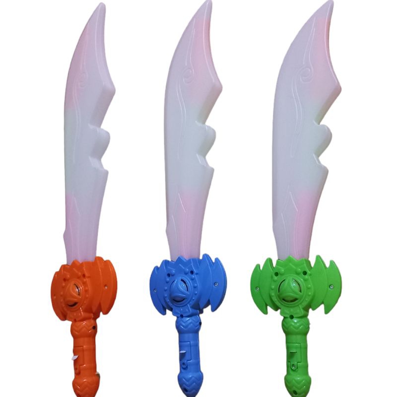 Mainan Anak Pedang Berlampu Warna Warni