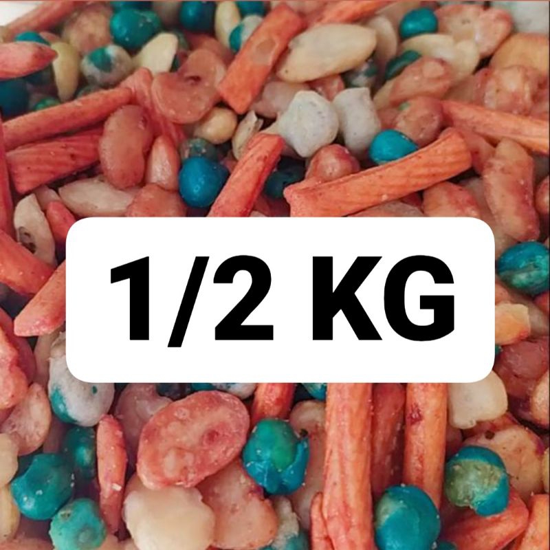 

500g kacang mix/kacang campur/snack kiloan murah