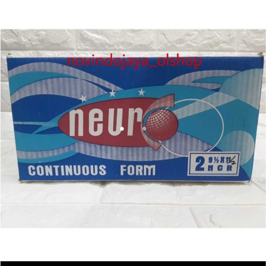 

CONTINUOUS FORM 2 PLY NEURO 9,5 X 11 TERMURAH