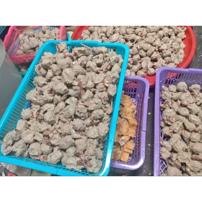 

pentol tulangan/pentol goreng
